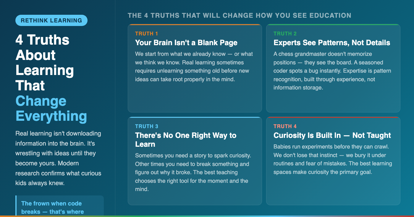 4 Truths About Learning That Might Just Flip Your Thinking
