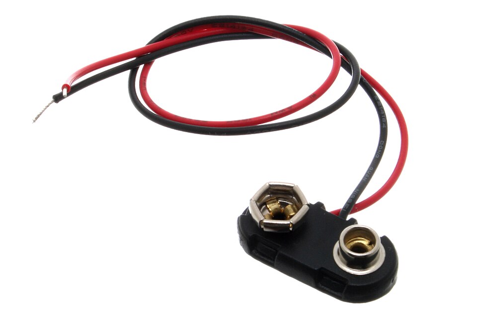 9V battery pack + holder