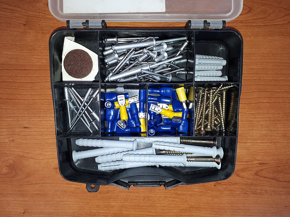 Component storage case